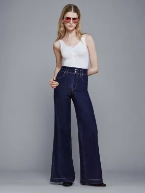 020DPA814rns The Seamed Wide Trouser