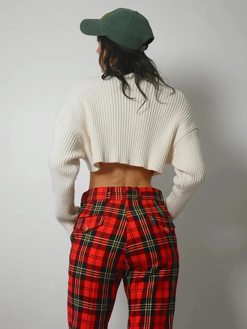 1970's Levi's Tartan Plaid Pants
