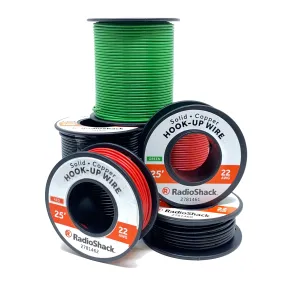 22 AWG Solid Copper Hook-Up Wire