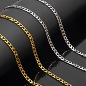 3MM CUBAN SILVER CHAIN