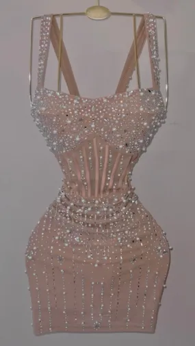 Alanna Dress - Nude