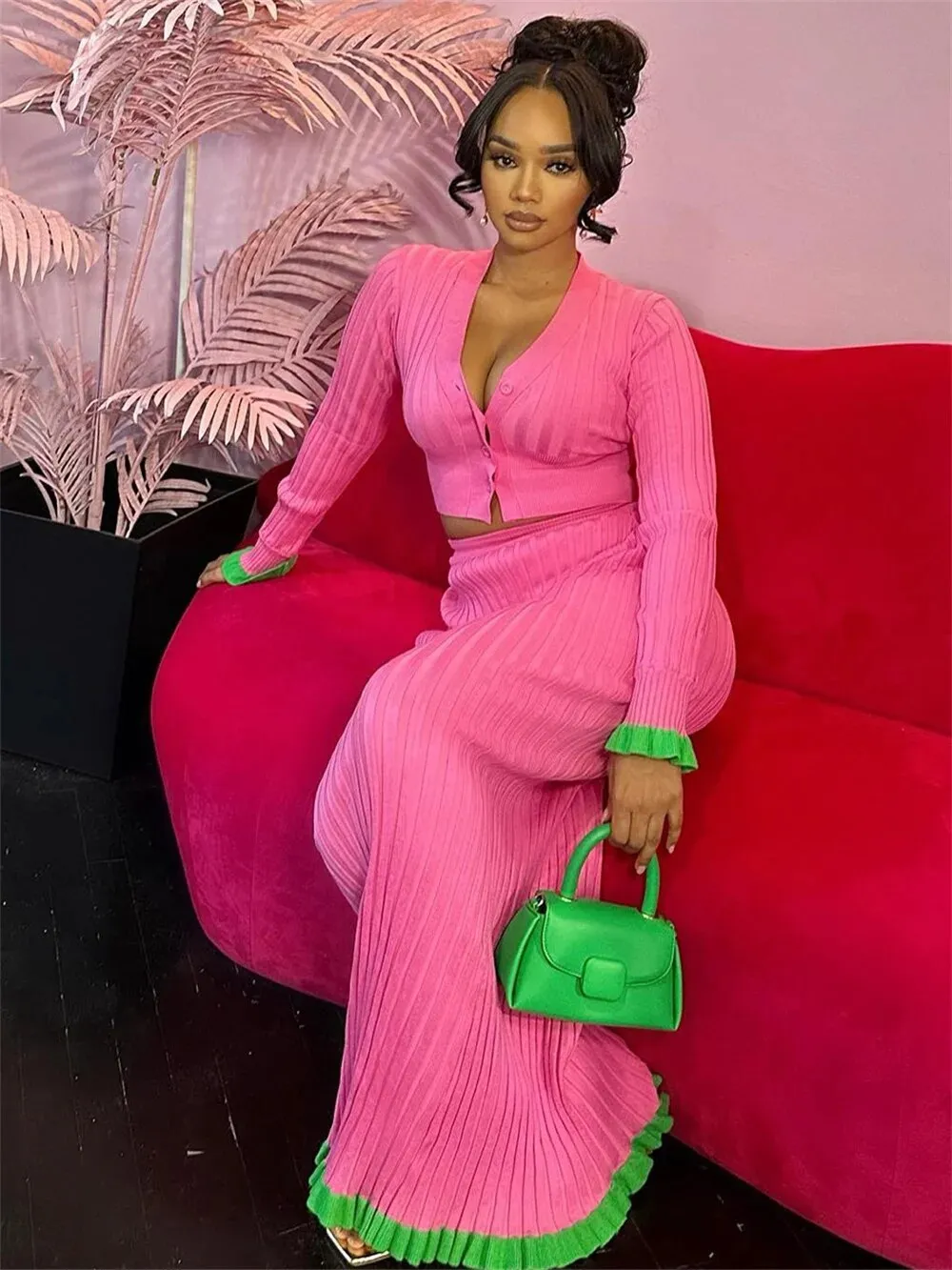 Always Devine Two Piece Skirt Set