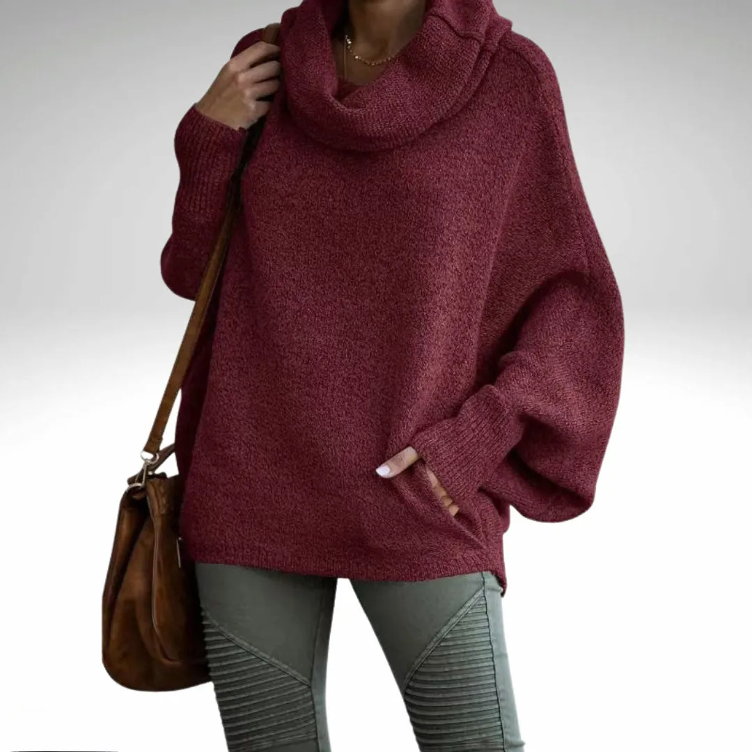 Alyssa trui | Oversized Turtleneck trui