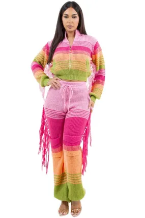 Are You Okay Boo? Fashion 2 Pc Sweater Pants Set