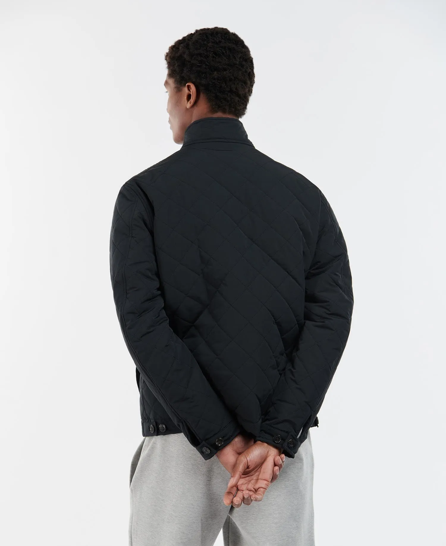 BARBOUR HITCHEN QUILTED JACKET - BLACK