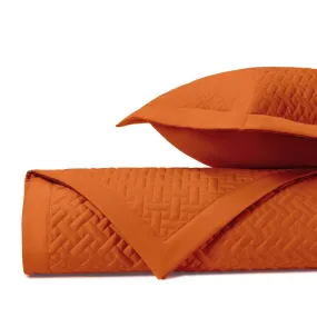 Basketweave Quilted Clementine by Home Treasures