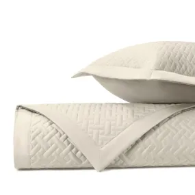 Basketweave Quilted Khaki by Home Treasures