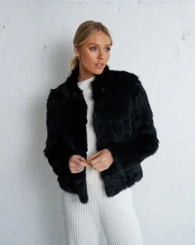 BIRDS OF A FEATHER - Willow Jacket BLACK