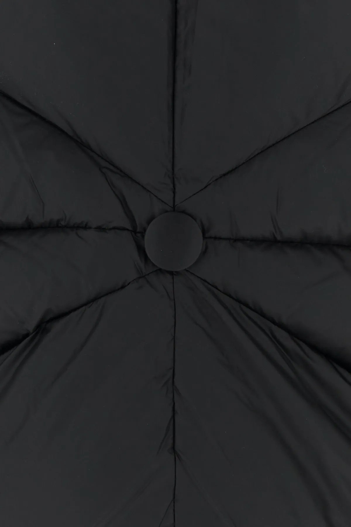 Black nylon Radiant down jacket