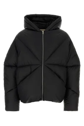 Black nylon Radiant down jacket
