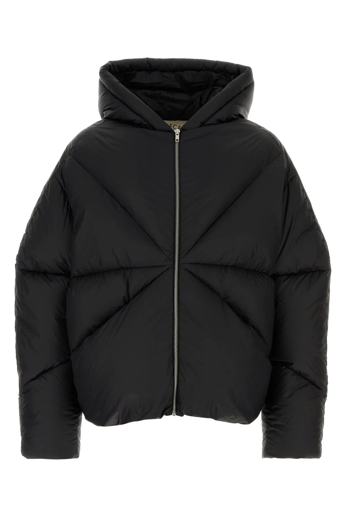 Black nylon Radiant down jacket