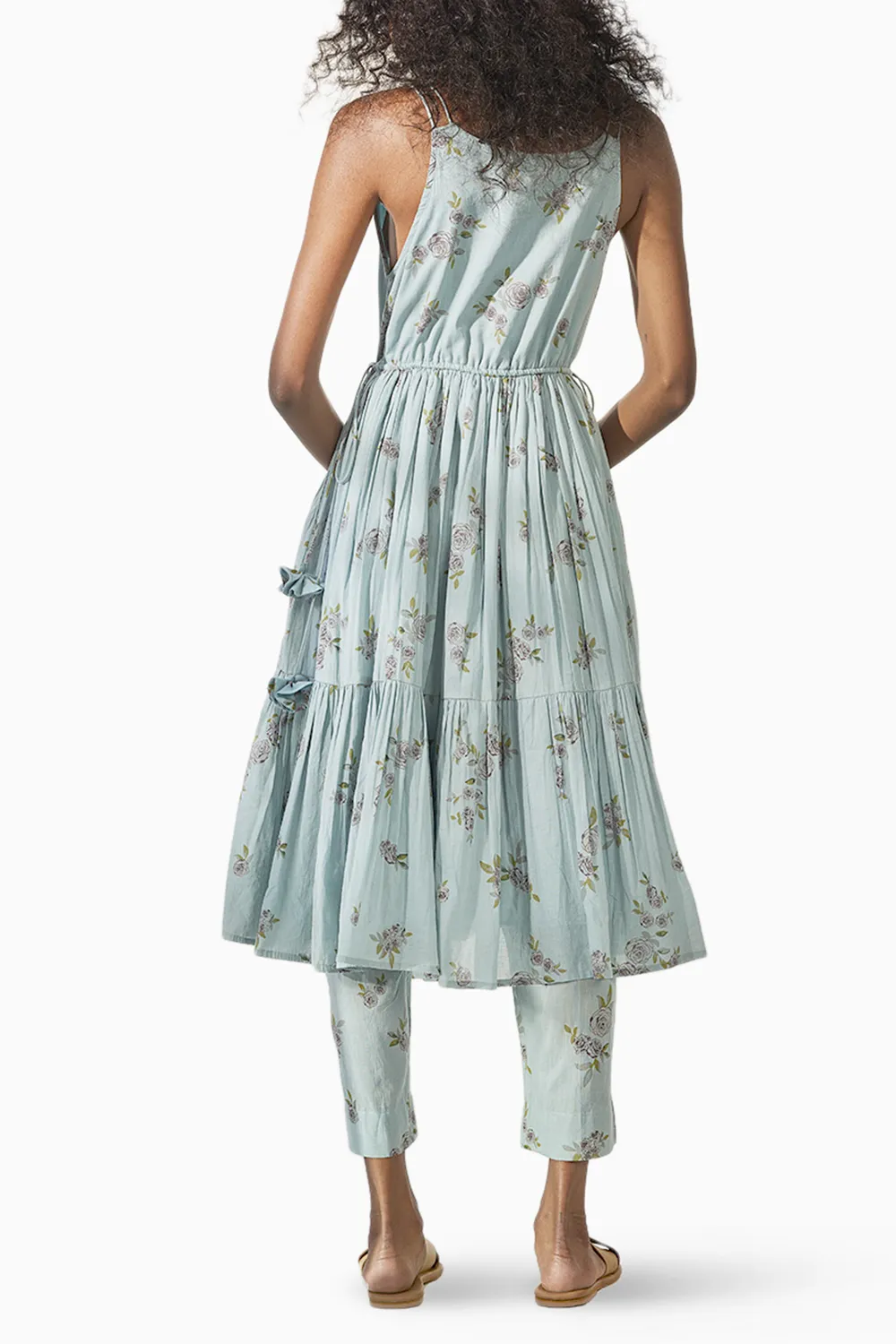 Blue Rose Coord Set
