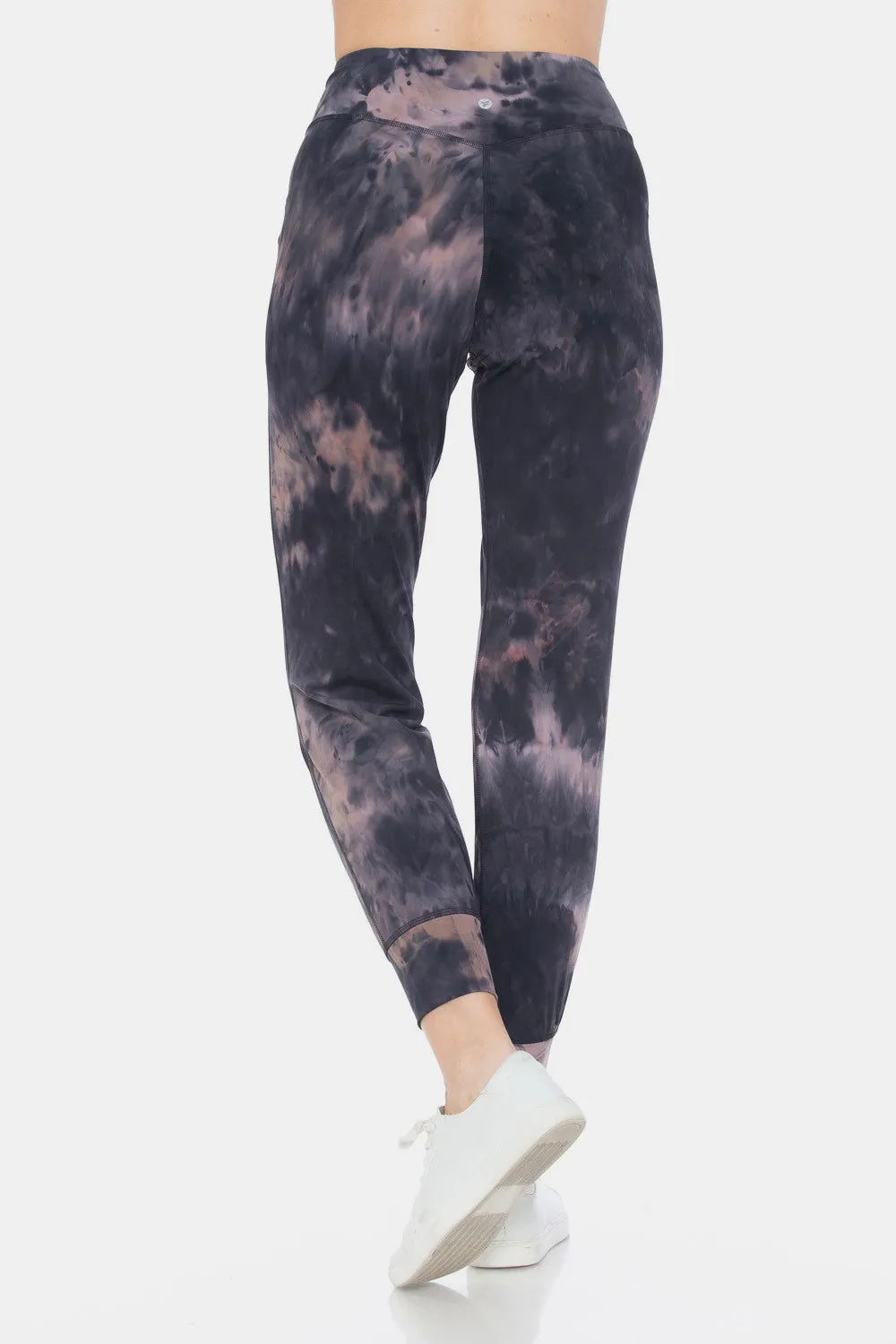 Blue Zone Planet |  Leggings Depot Tie-Dye High Waist Cropped Leggings