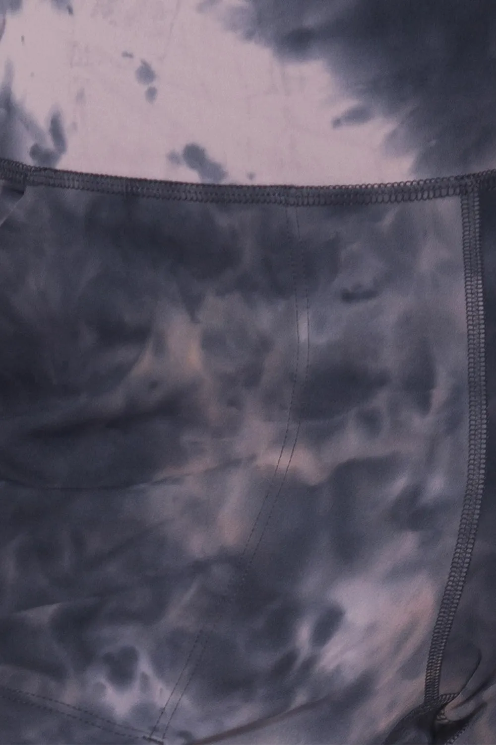 Blue Zone Planet |  Leggings Depot Tie-Dye High Waist Cropped Leggings