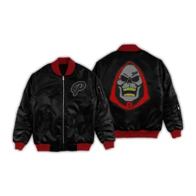 Bomber Jacket - SkeletRx - Black