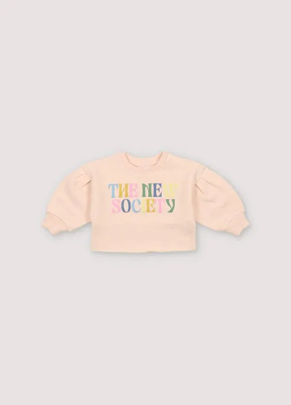 Boreal Baby Sweater-Pale Taupe