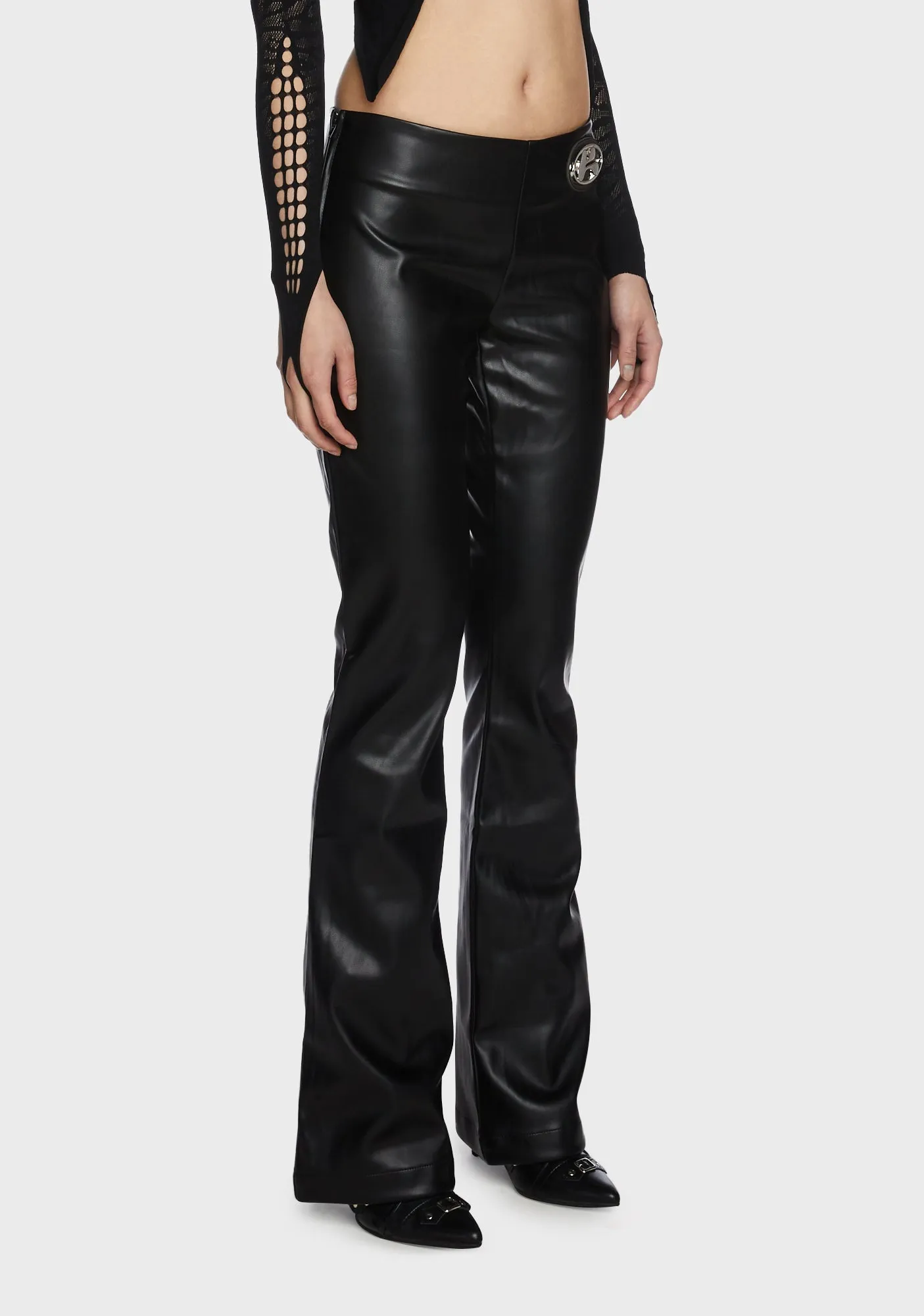 Britt Vegan Leather Pants