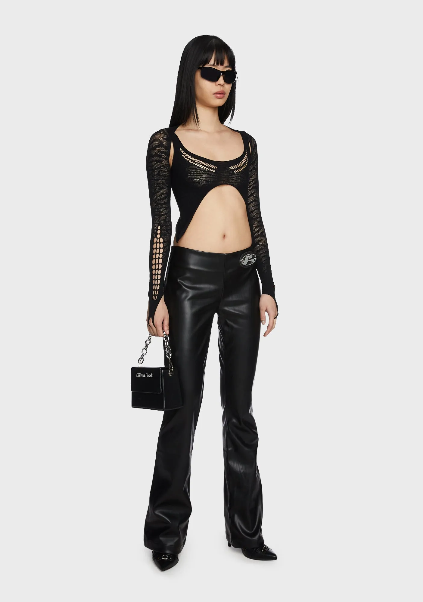 Britt Vegan Leather Pants