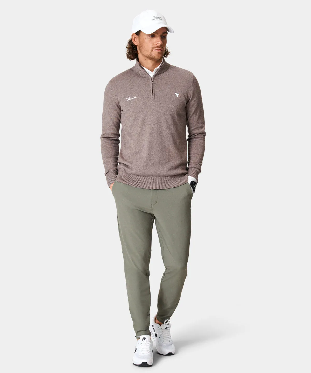 Brown TX Tour Quarter Zip