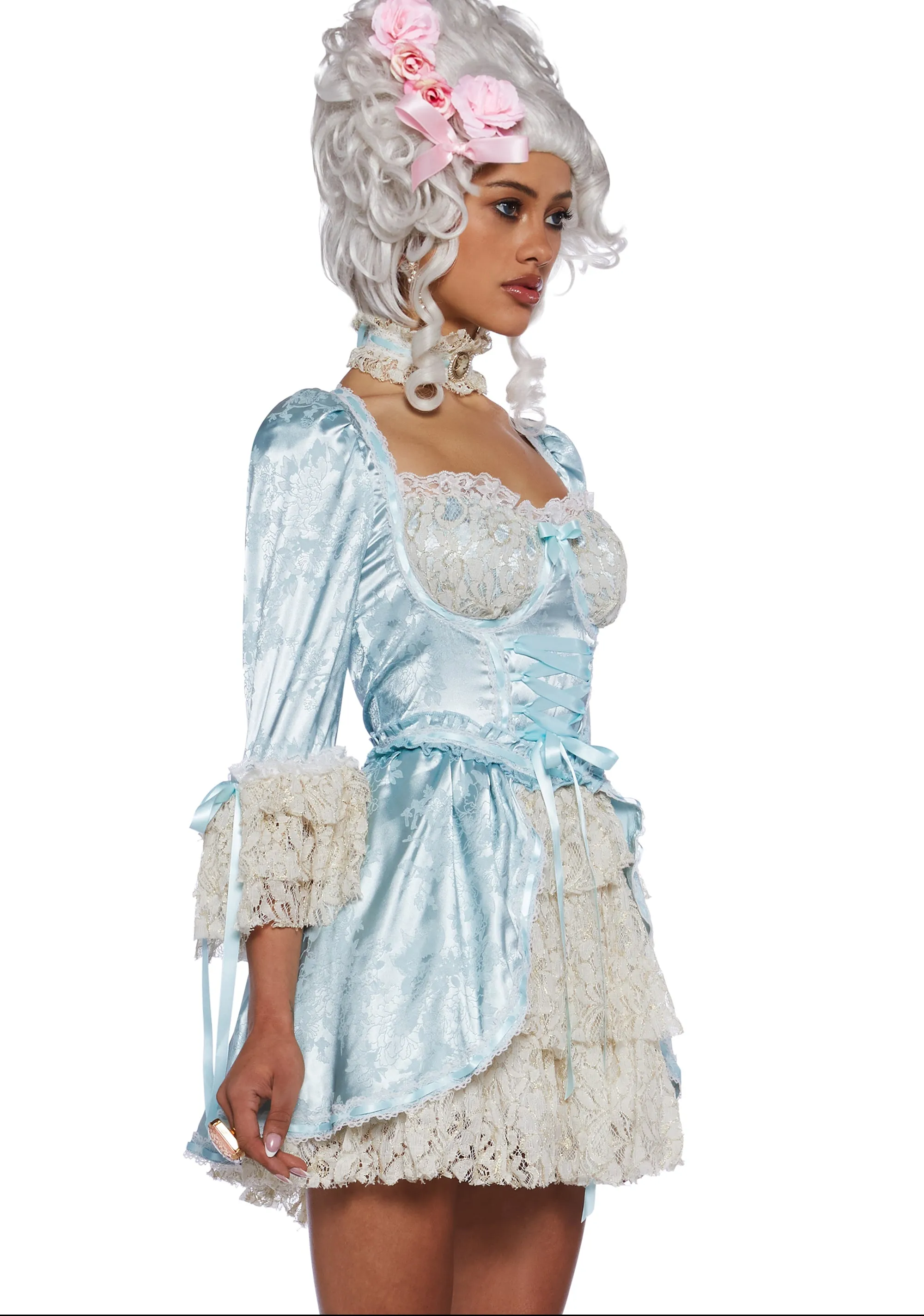 Cake Queen Costume Set - Light Blue