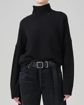 Cara Turtleneck in Black