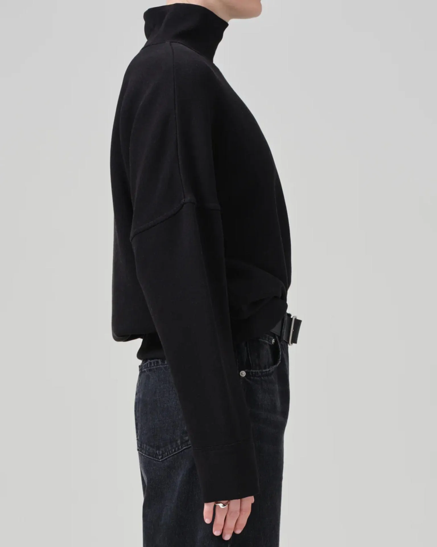 Cara Turtleneck in Black