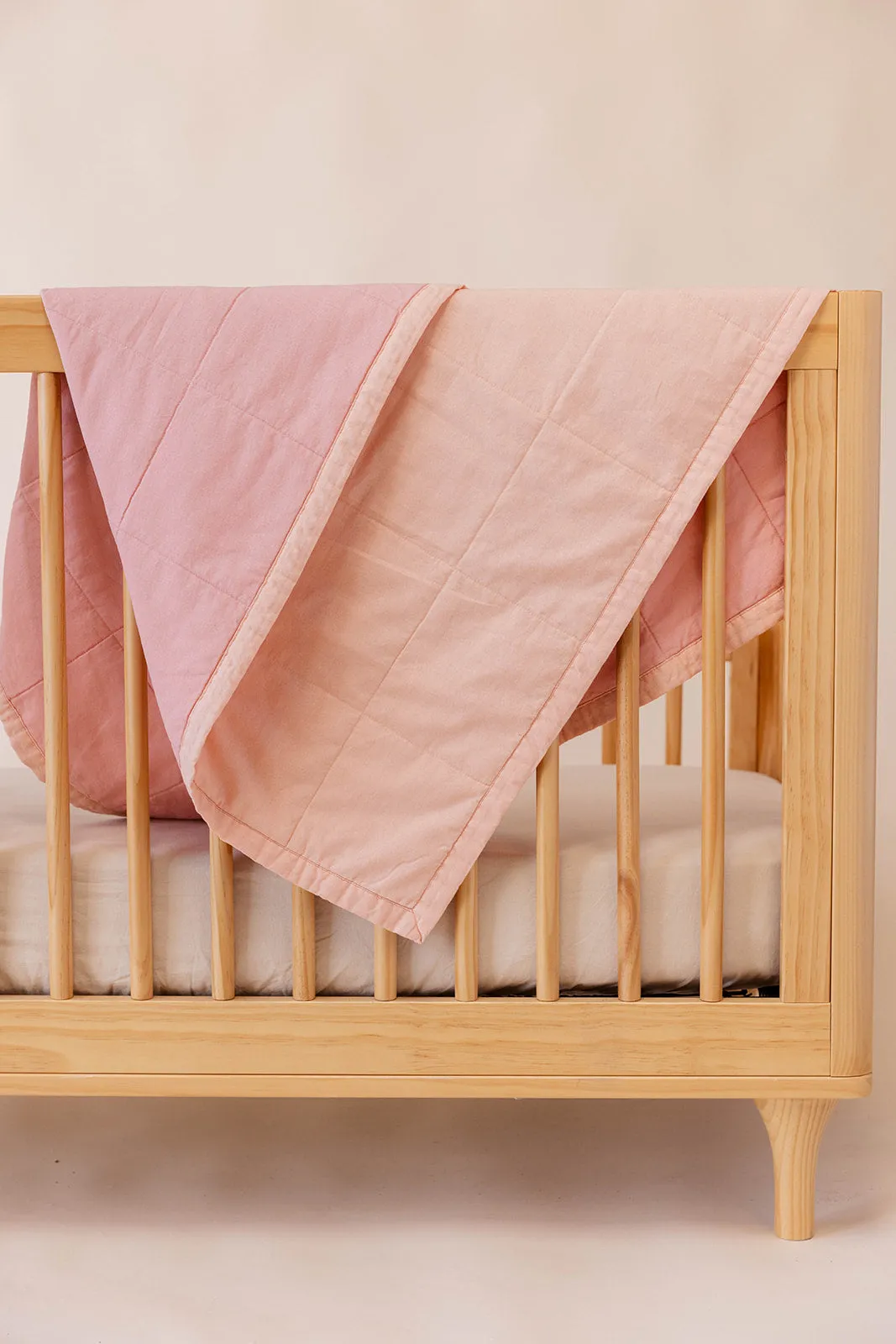 Cockatoo/Galah - Linen Quilted Blanket