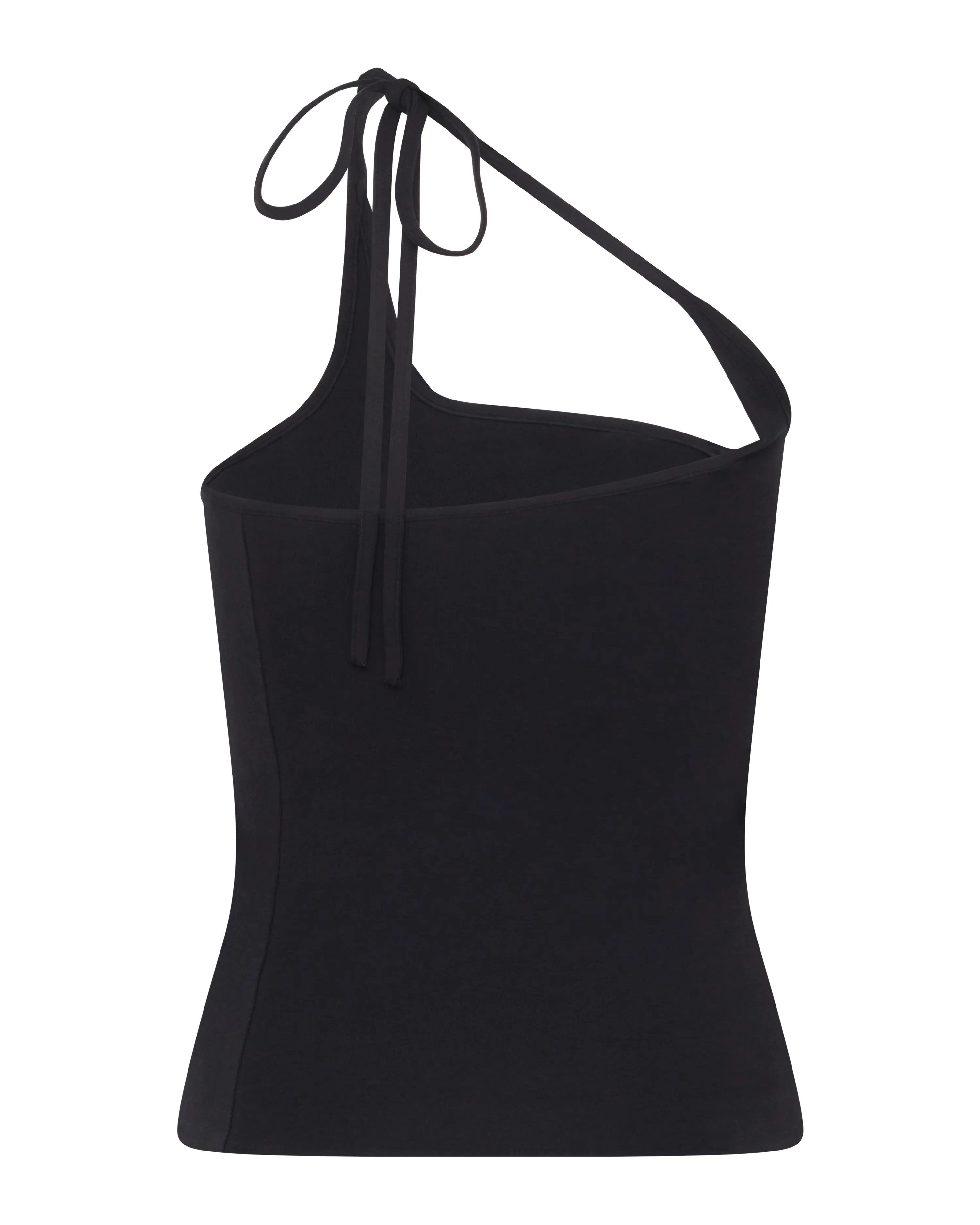 Convertible Sweetheart Cotton Top | Black