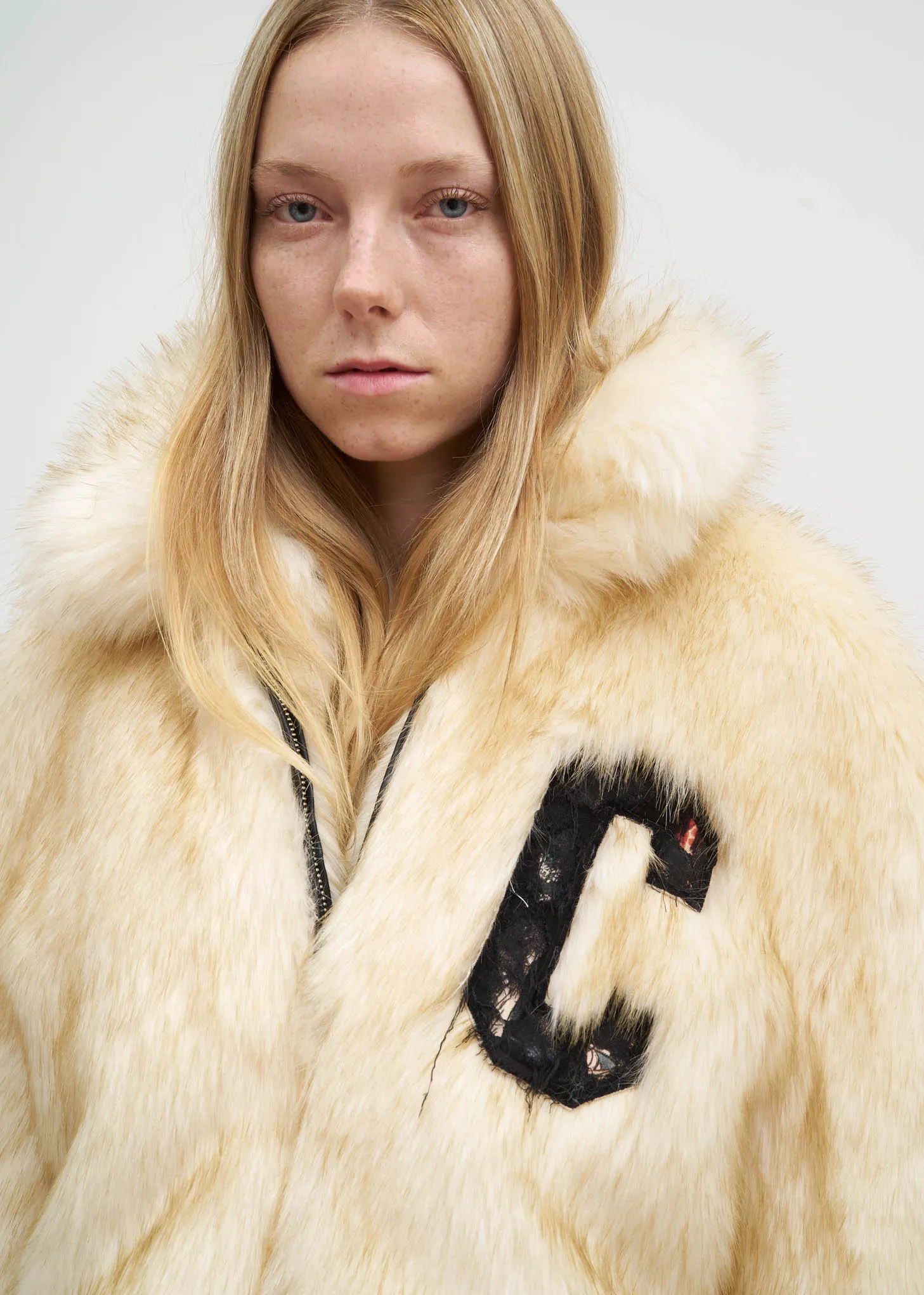Cropped Fur Jacket