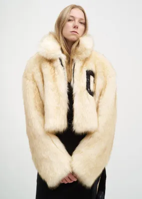 Cropped Fur Jacket