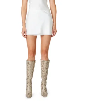 Double Layered Mini Skirt