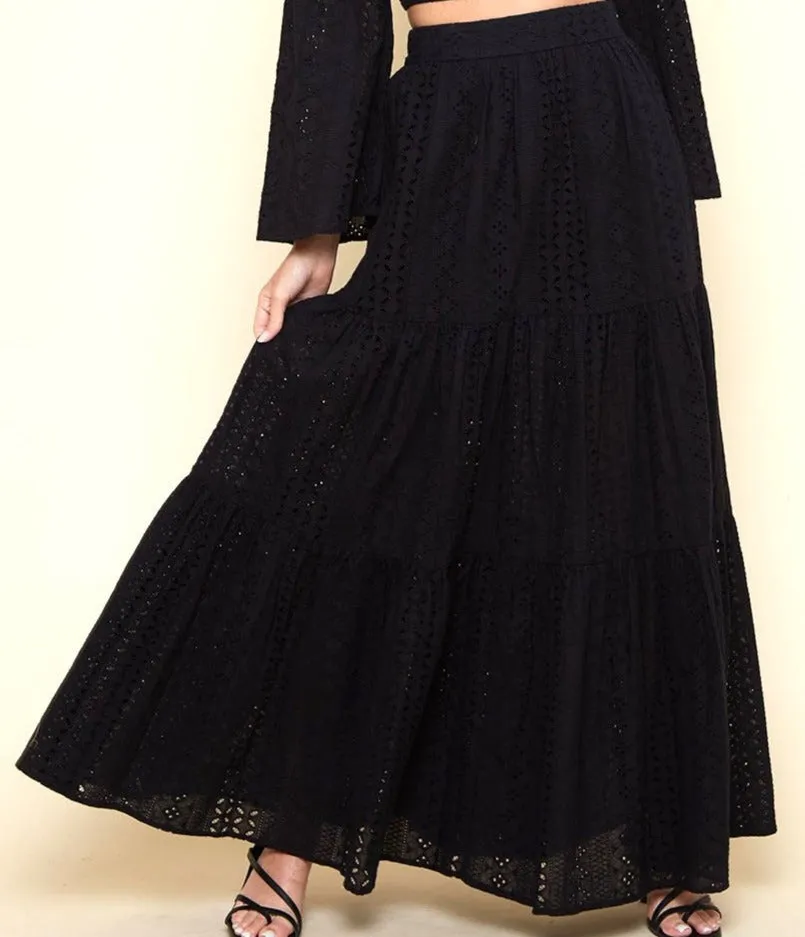 Eyeleft Tier Skirt