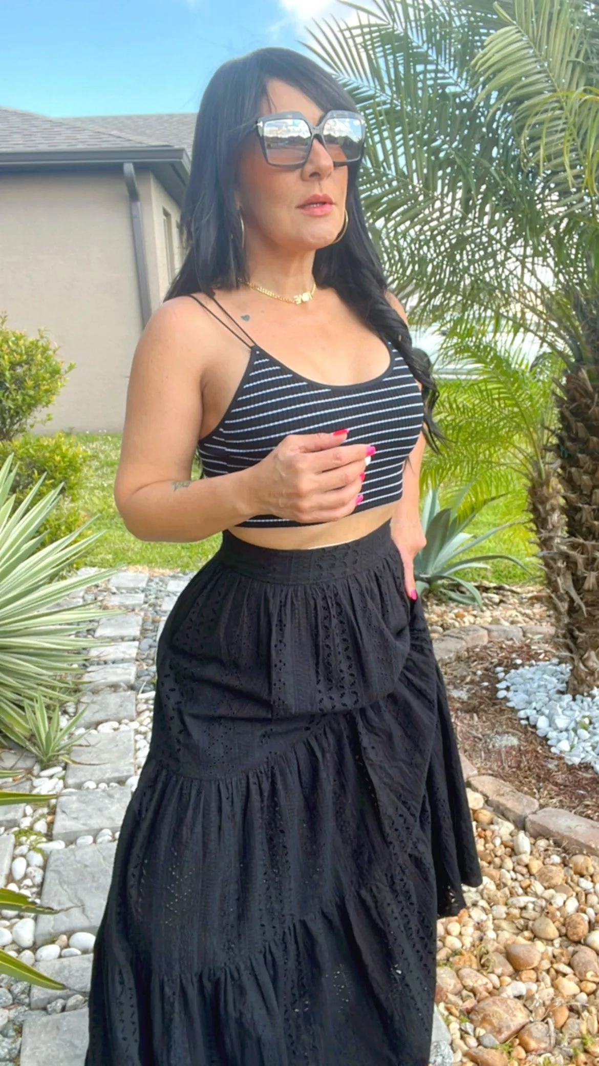 Eyeleft Tier Skirt