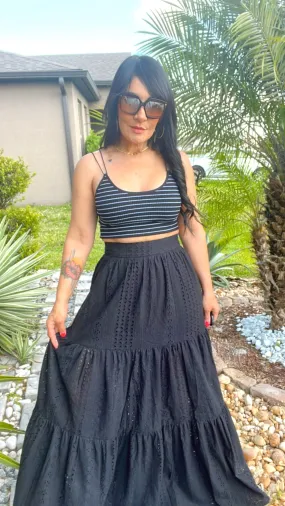 Eyeleft Tier Skirt
