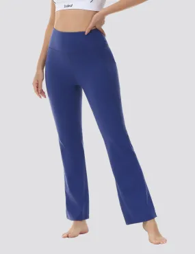 Flyleaf Pocketed Flared Pants