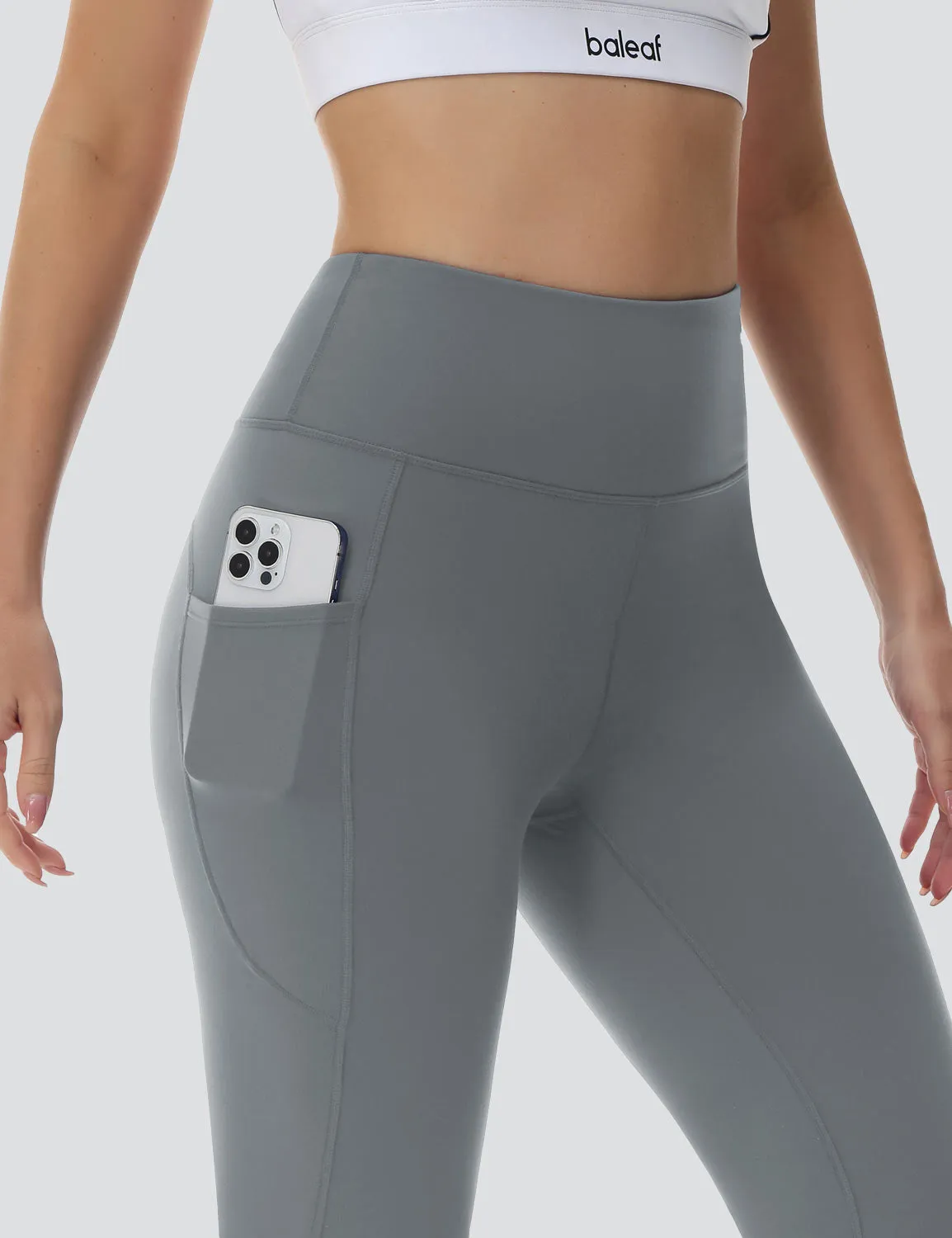 Flyleaf Pocketed Flared Pants