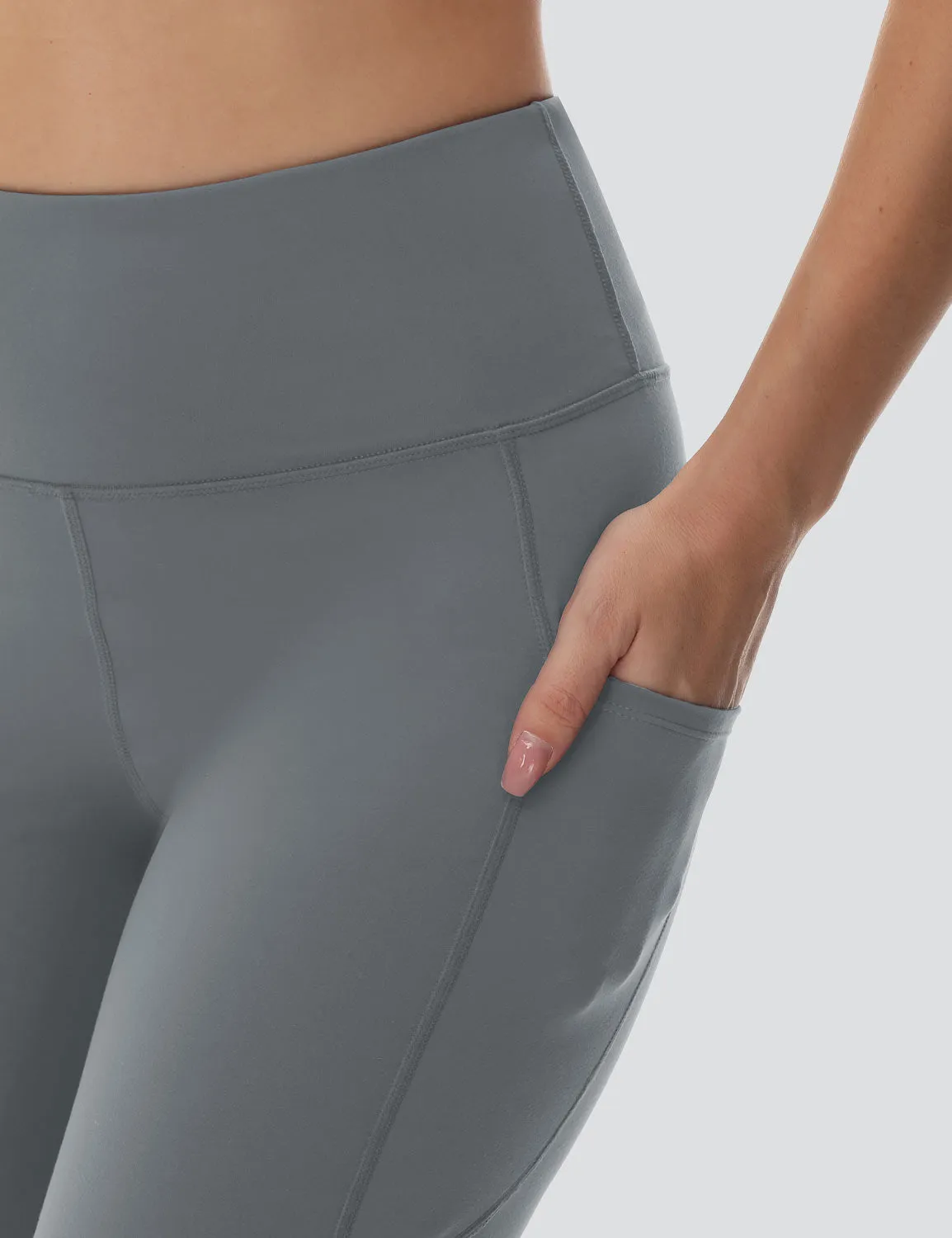 Flyleaf Pocketed Flared Pants