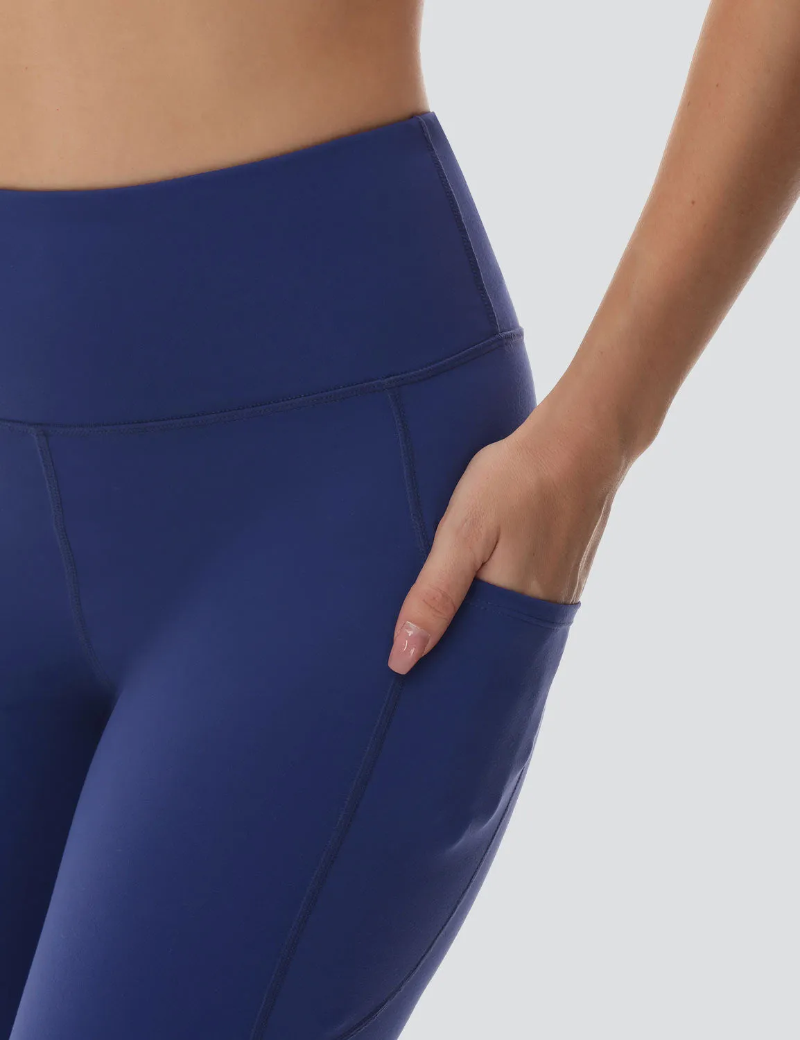 Flyleaf Pocketed Flared Pants
