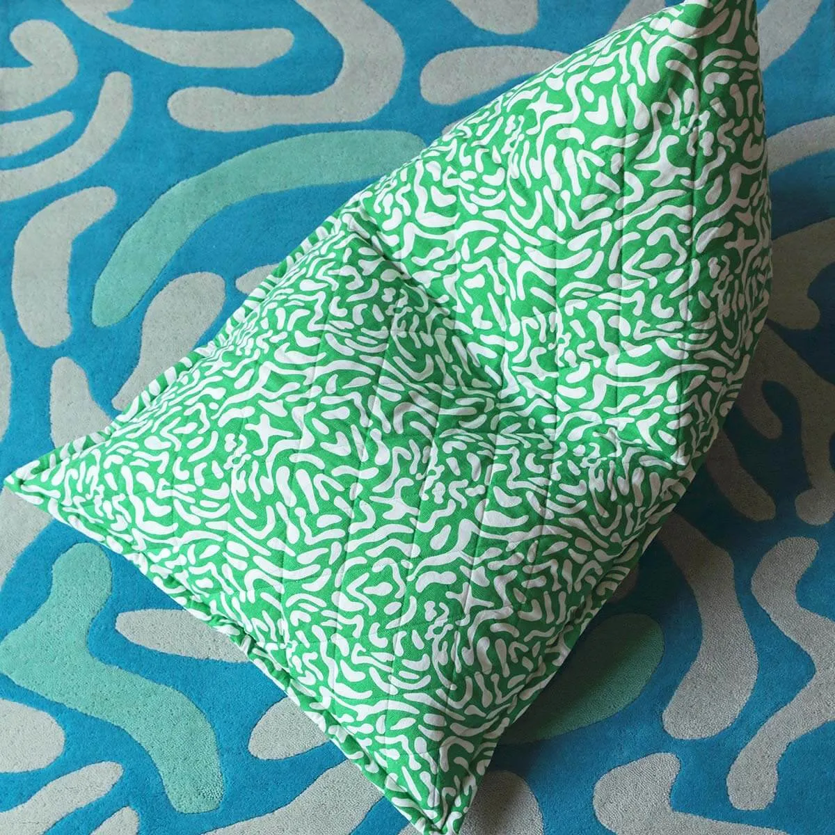 Green Golf Course Bean Bag Cover