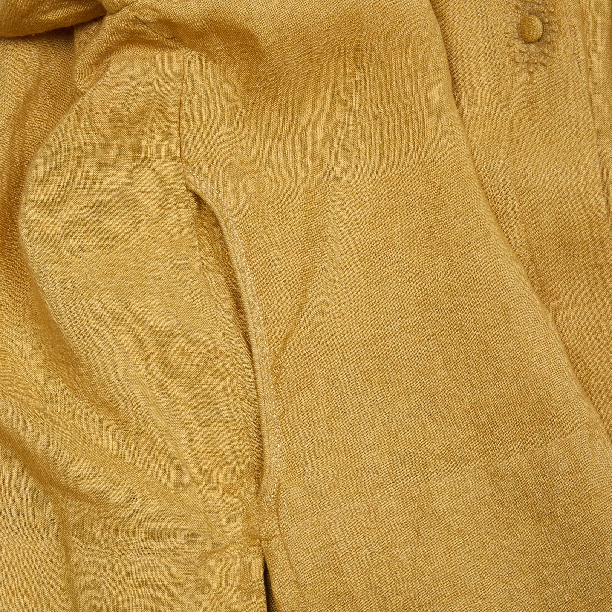 Guptiha Linen Jacket in Beige