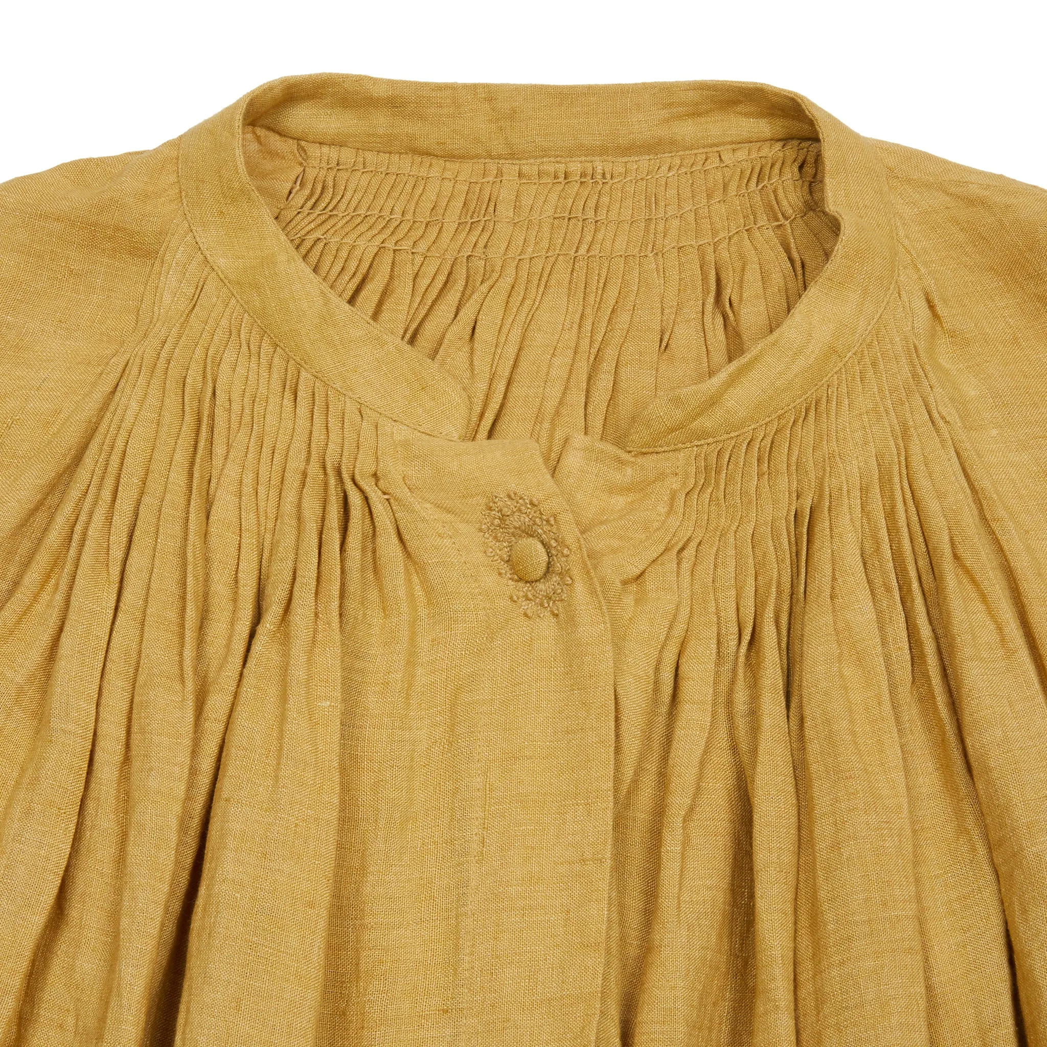 Guptiha Linen Jacket in Beige