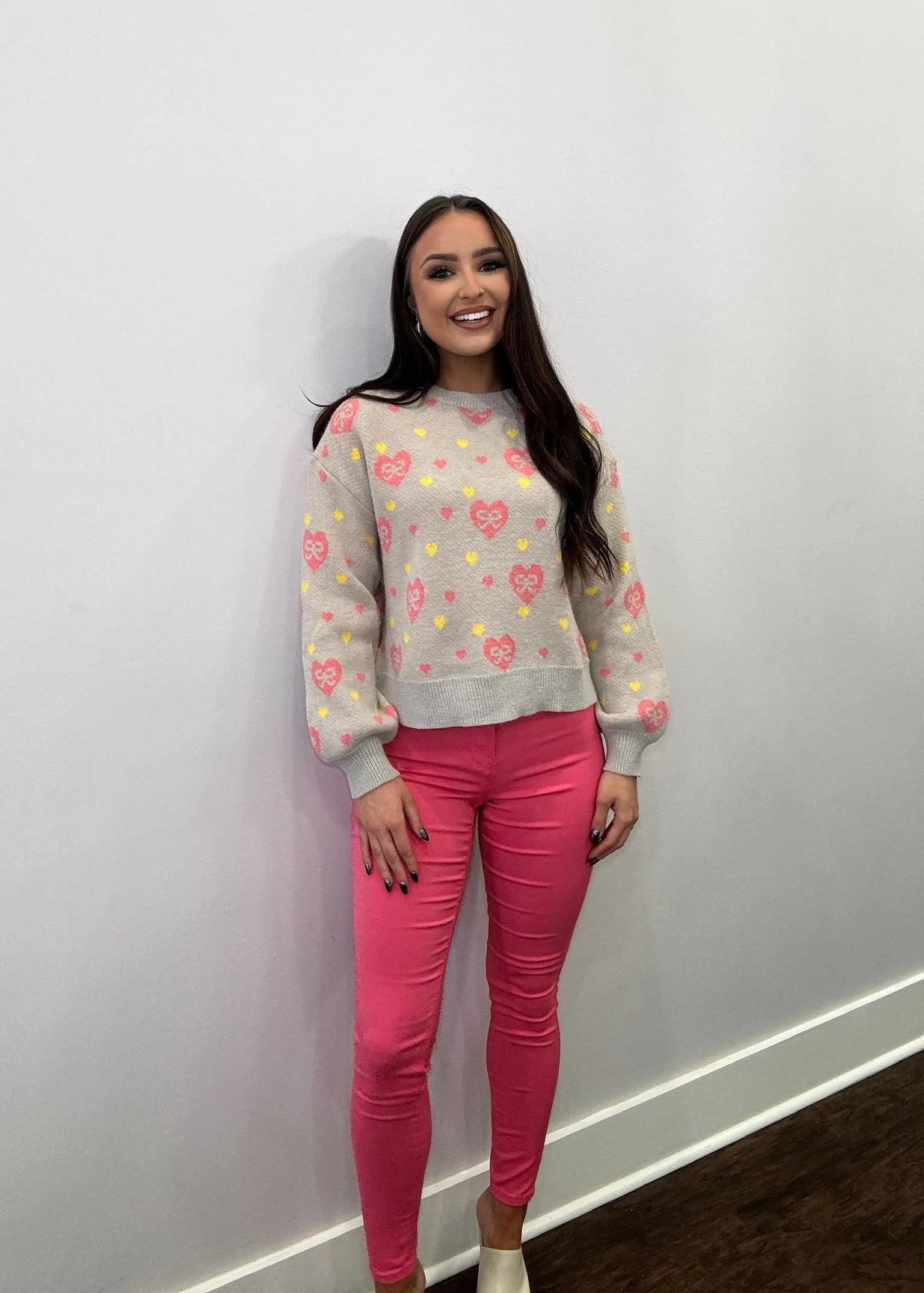 Heart and Bow Sweater