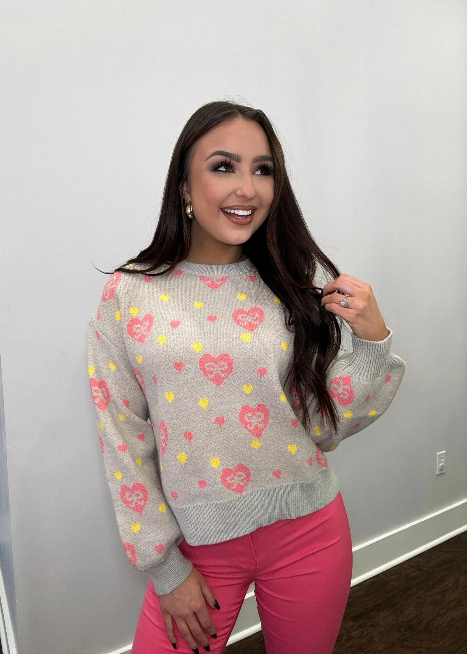 Heart and Bow Sweater