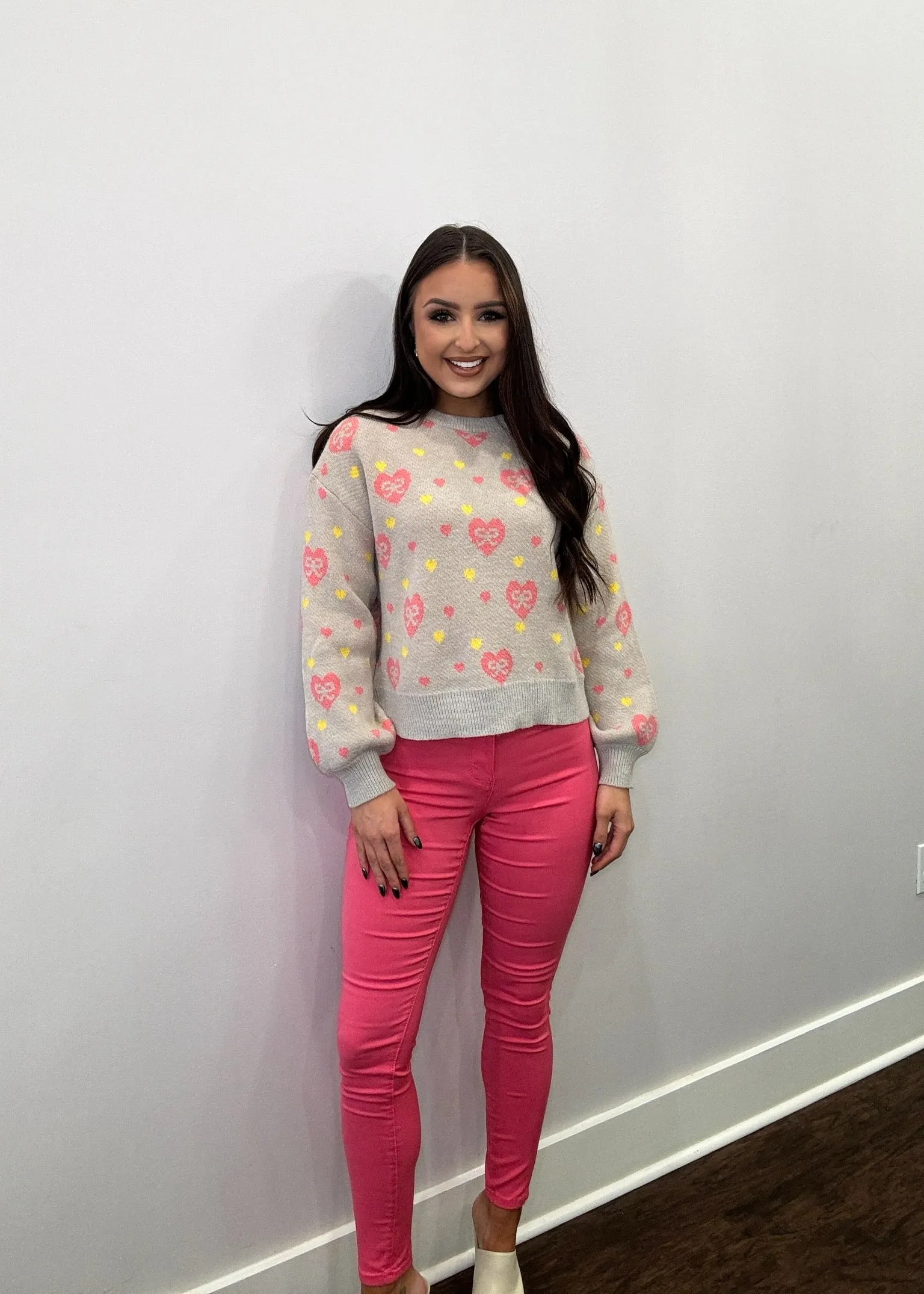 Heart and Bow Sweater
