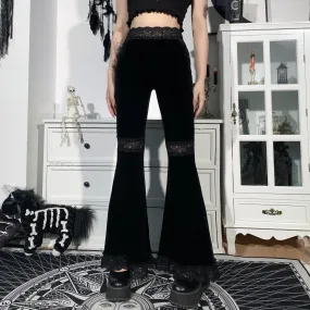 High Waist Flared Pants