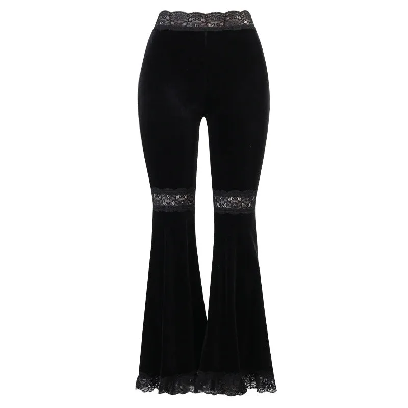 High Waist Flared Pants