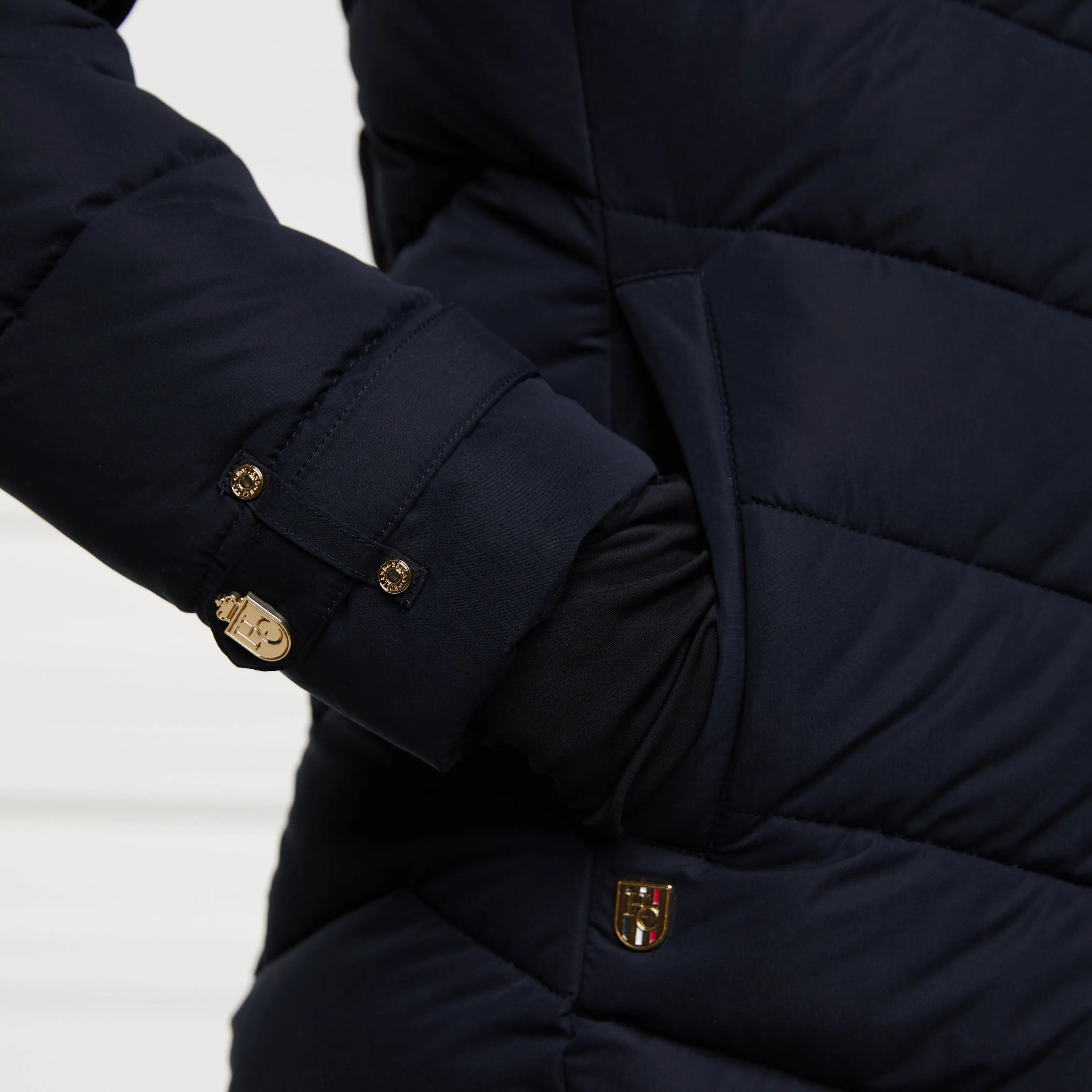Holland Cooper Chamonix Coat in Ink Navy
