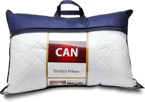 Home Liwa CAN Quilted Pillow (Super soft, Set Of 2, Size : 50x70 cm, White)