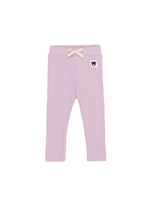 HUXBABY Orchid Rib Legging