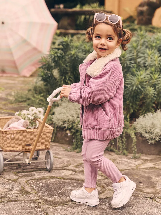 HUXBABY Orchid Rib Legging